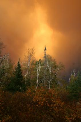 Pagami Creek Fire from Sept. 12, 2011. Photo by Greg Welch