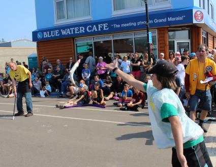 Fisherman's Picnic is an annual event that draws thousands to Grand Marais. Photo by Joe Friedrichs.