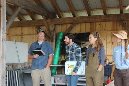 North shore farmers and others concerned with clean water and sustainable farming. All photos by Joe Friedrichs