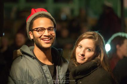 Filmmakers Patrick Knight & Kelly Schoenfelder (Photo by Stephan Hoglund)