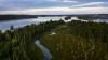 Remote lakes, trout streams and large white pines are part of the land involved in the transaction. Photo by Jason Whalen